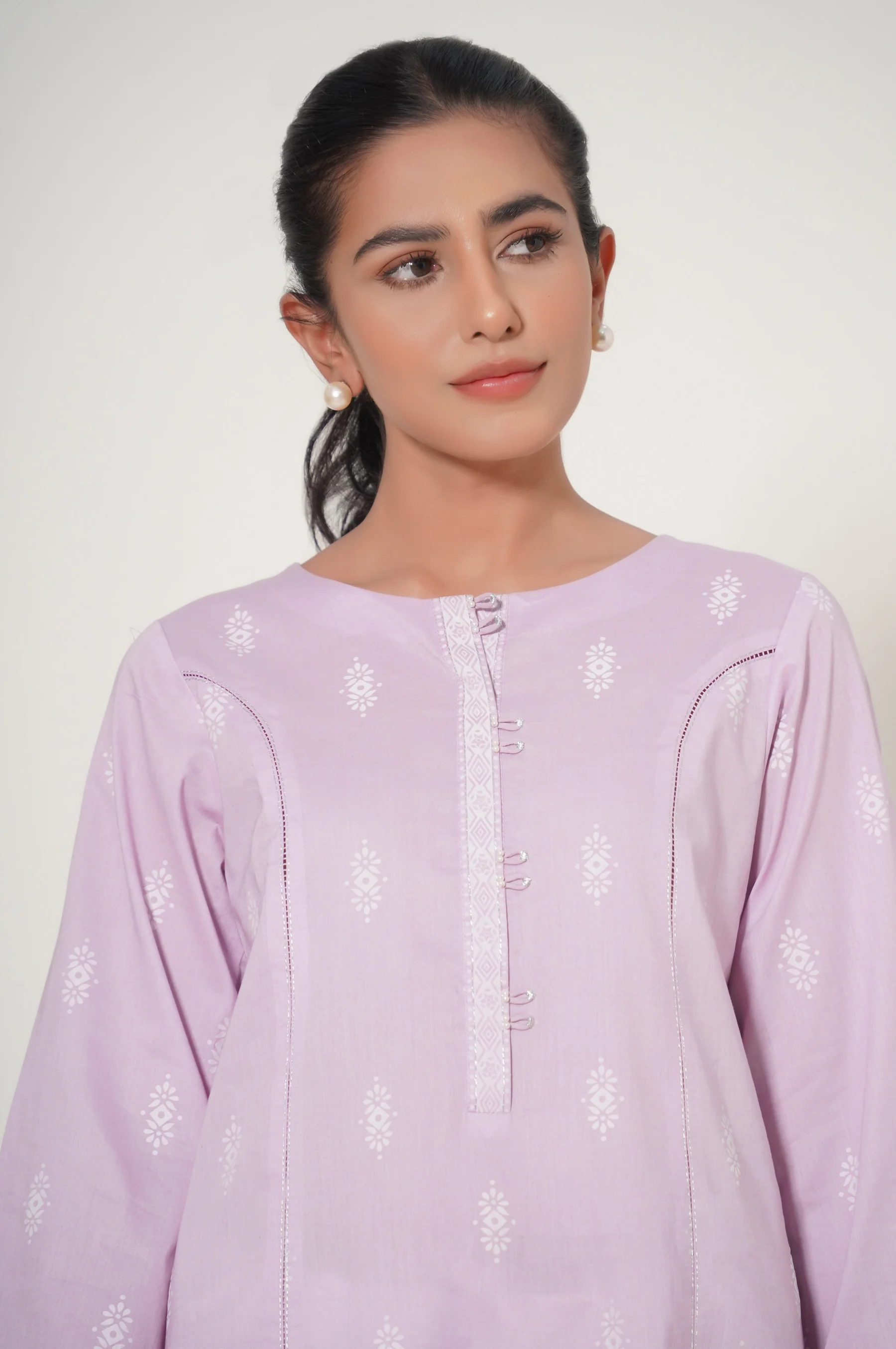 Unstitched 1 Piece Puff Printed Cambric - Image 5