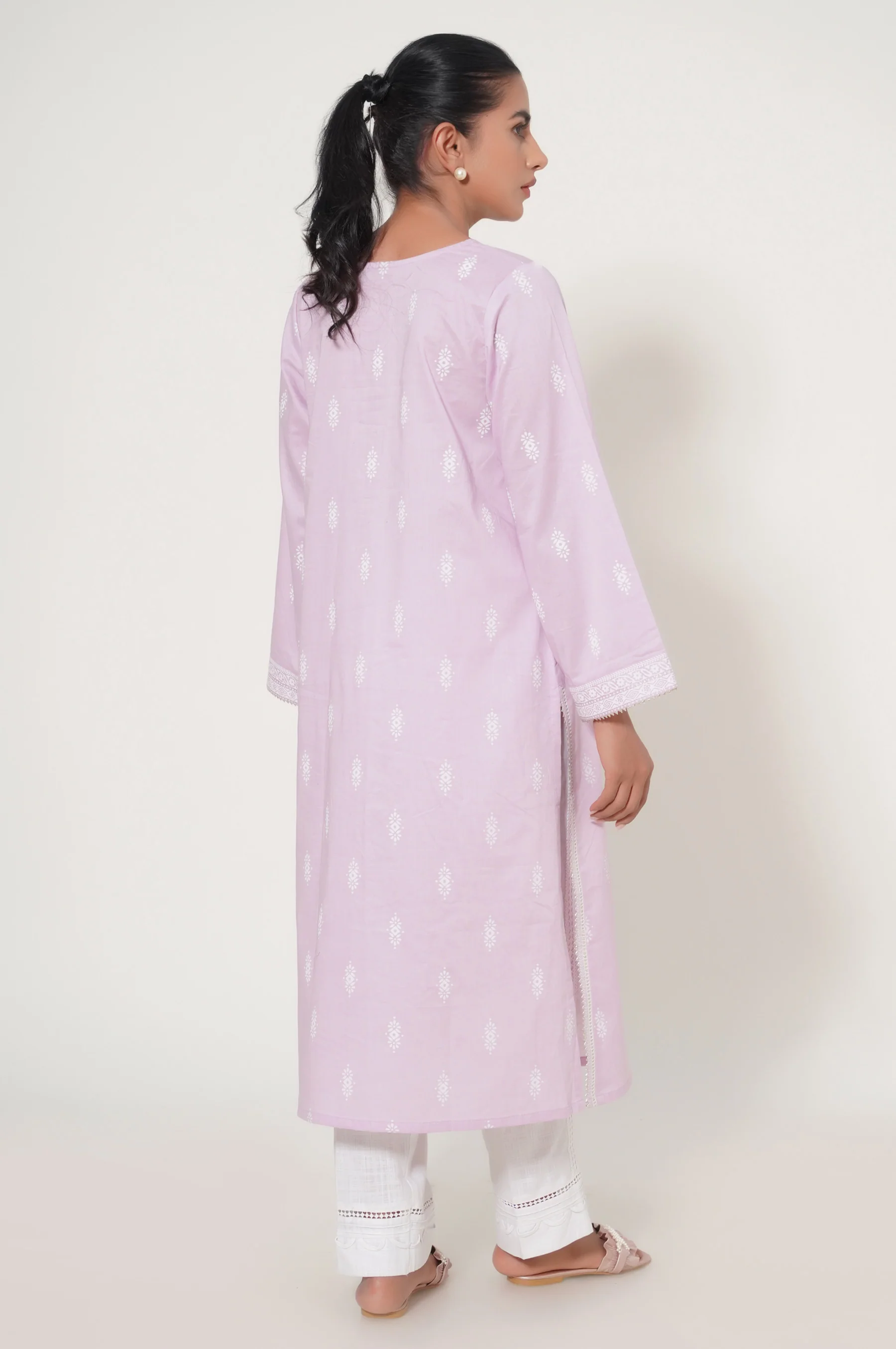 Unstitched 1 Piece Puff Printed Cambric - Image 6