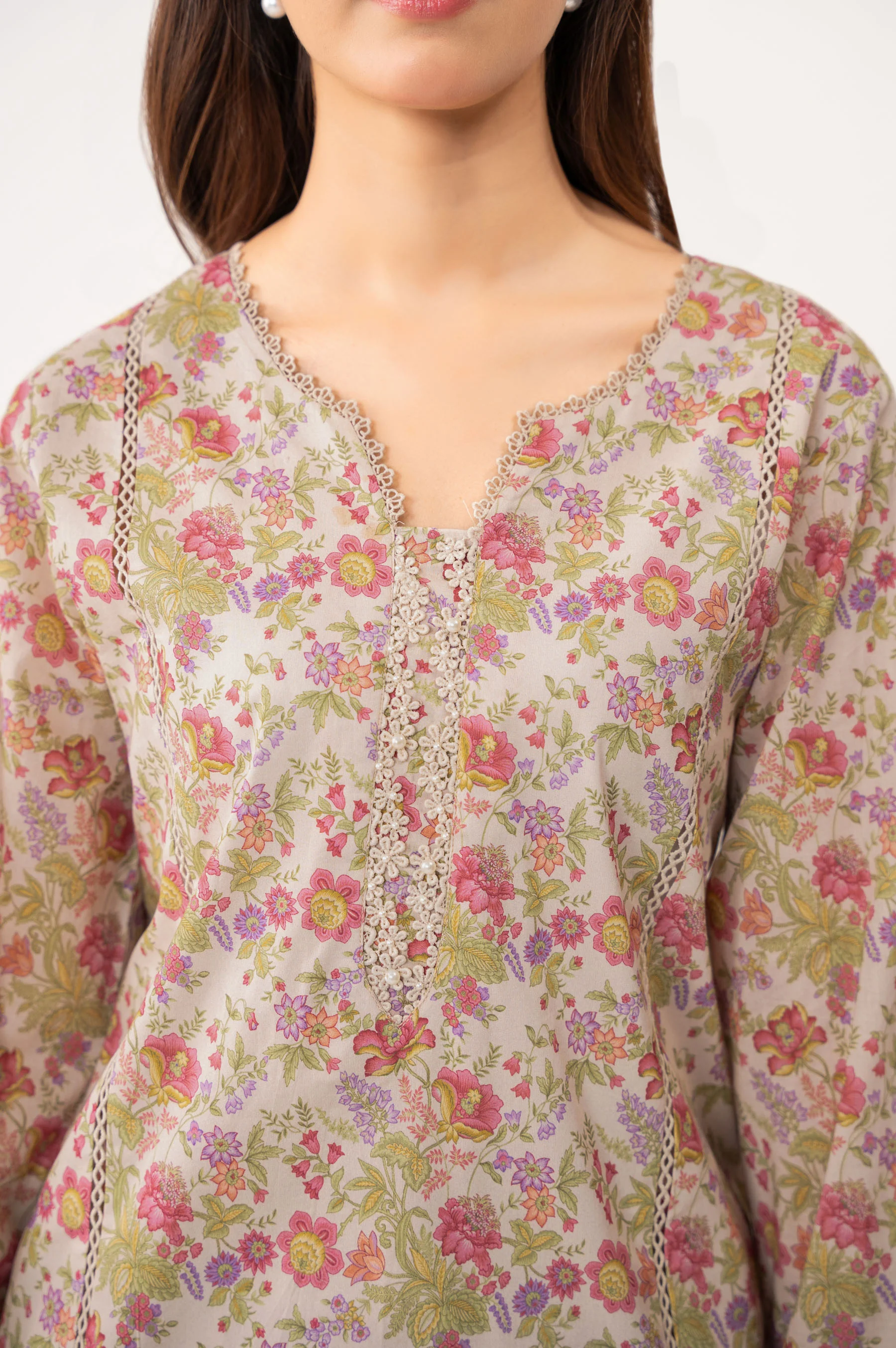 UNSTITCHED PRINTED SUIT - Image 2