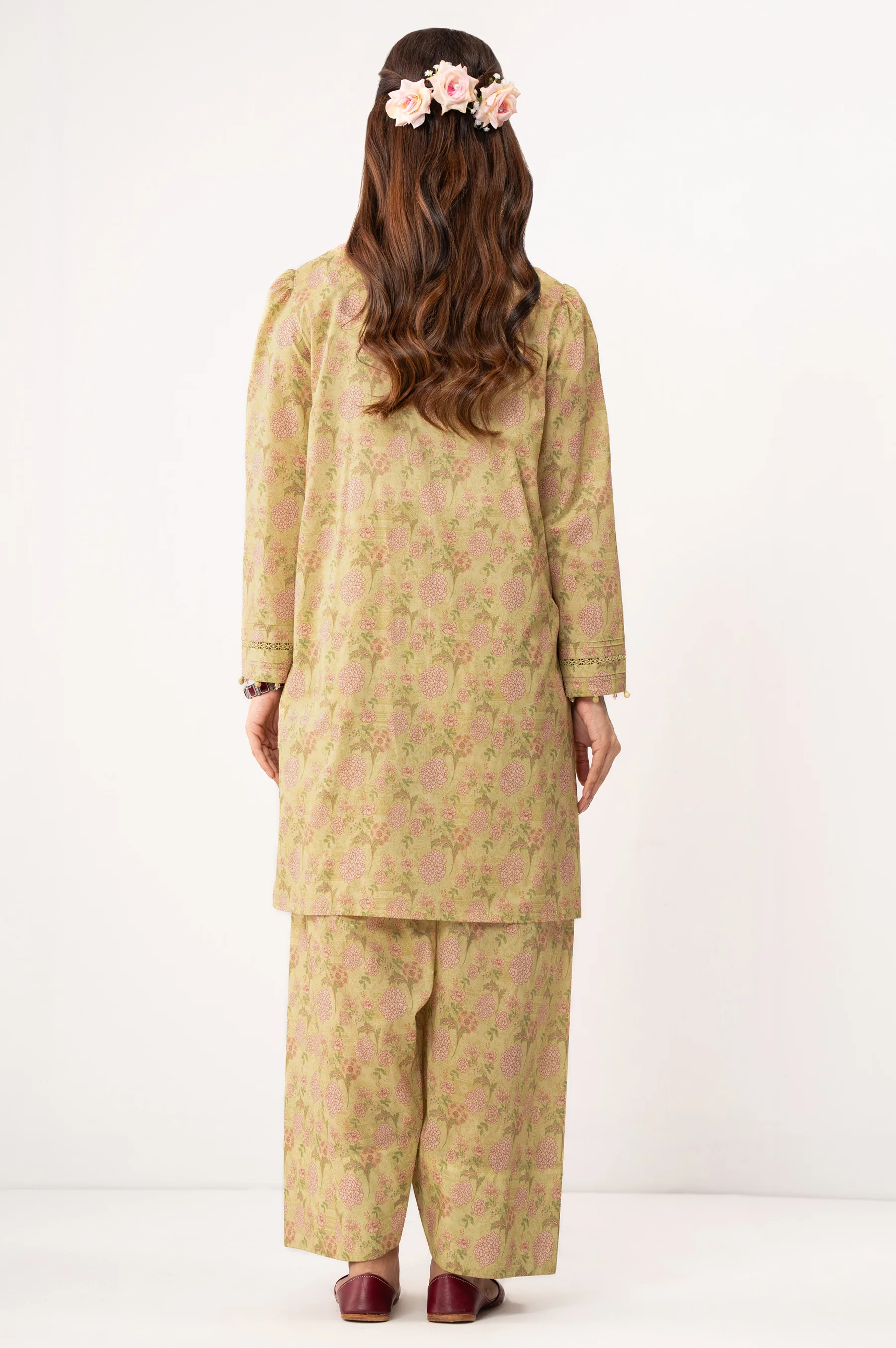 UNSTITCHED PRINTED SUIT - Image 5