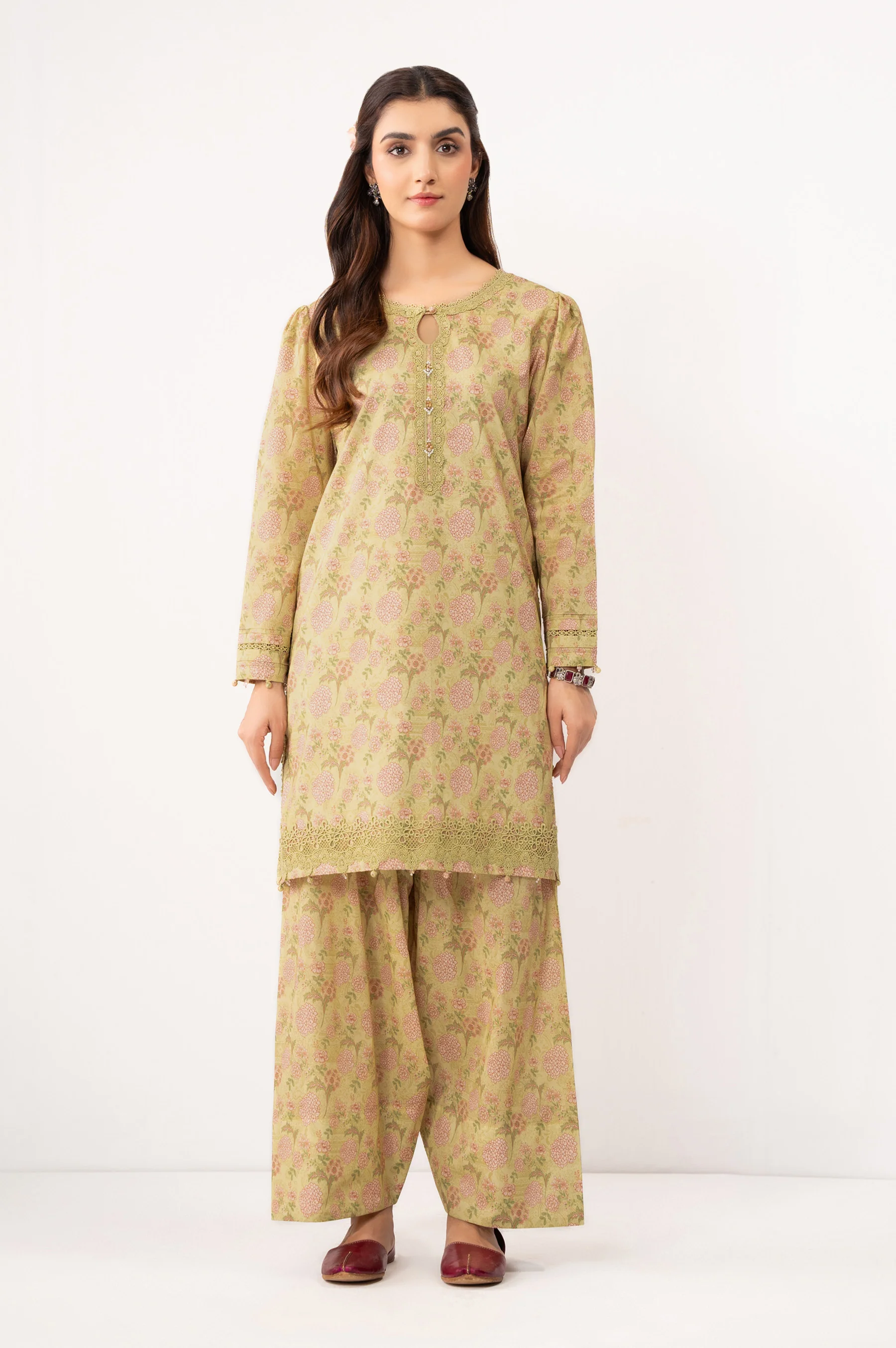 UNSTITCHED PRINTED SUIT - Image 6