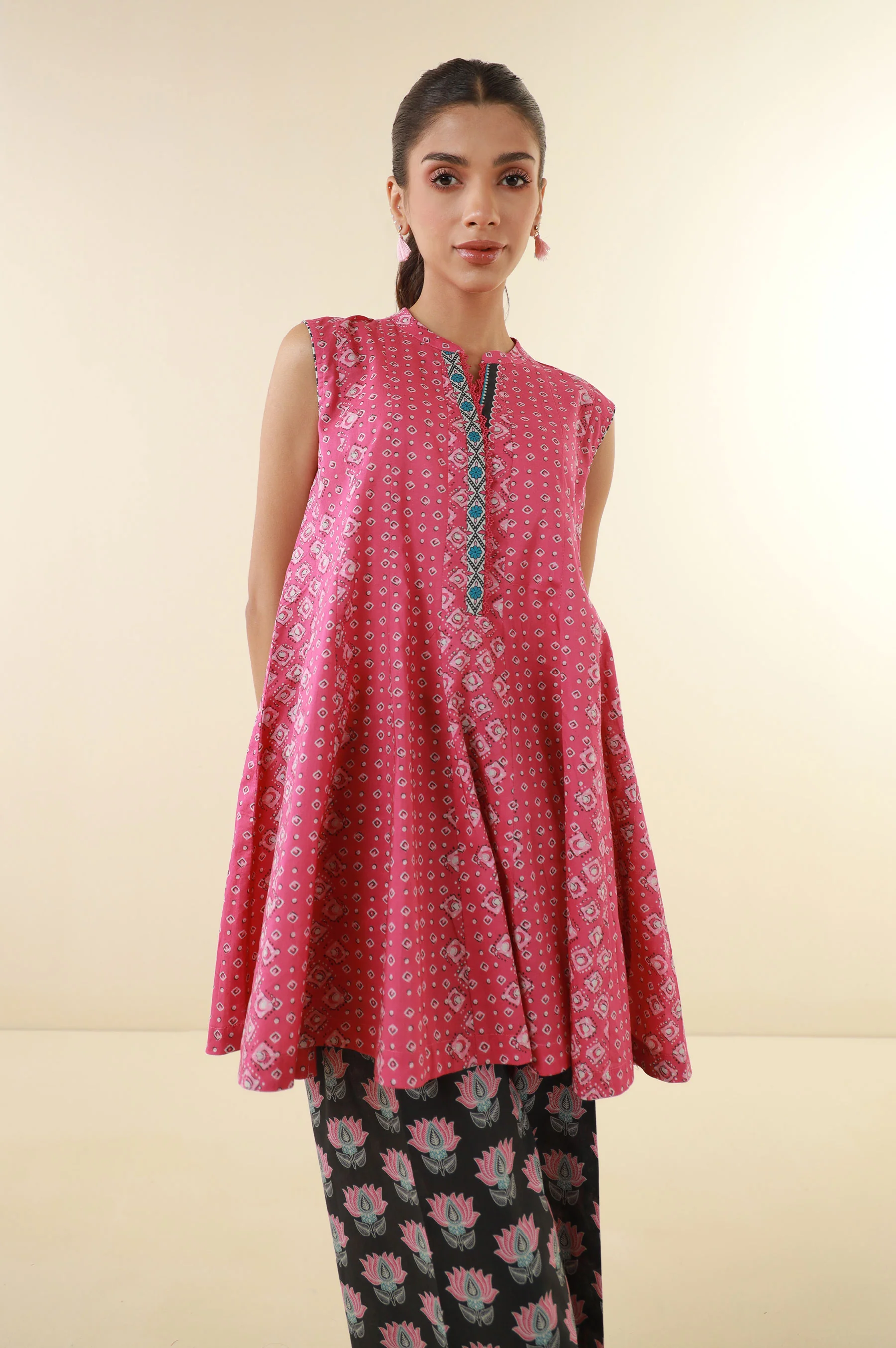 Unstitched 2 Piece Printed Lawn Suit - Image 7