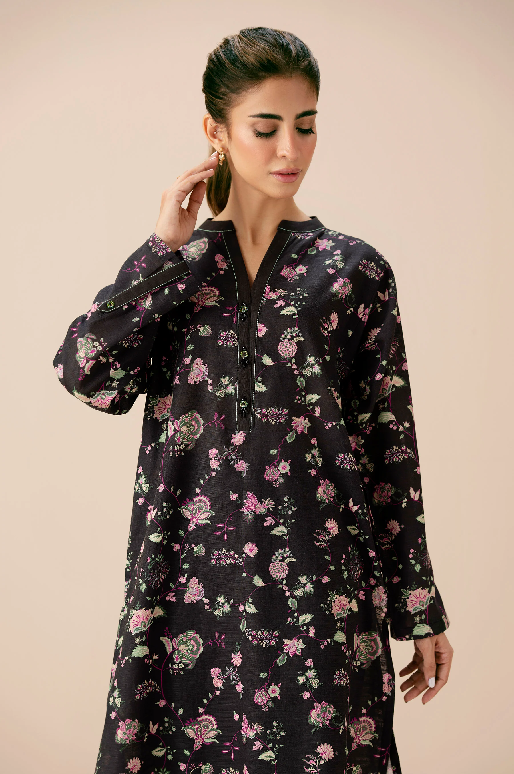 UNSTITCHED PRINTED SHIRT BOTTOM SUIT - Image 2