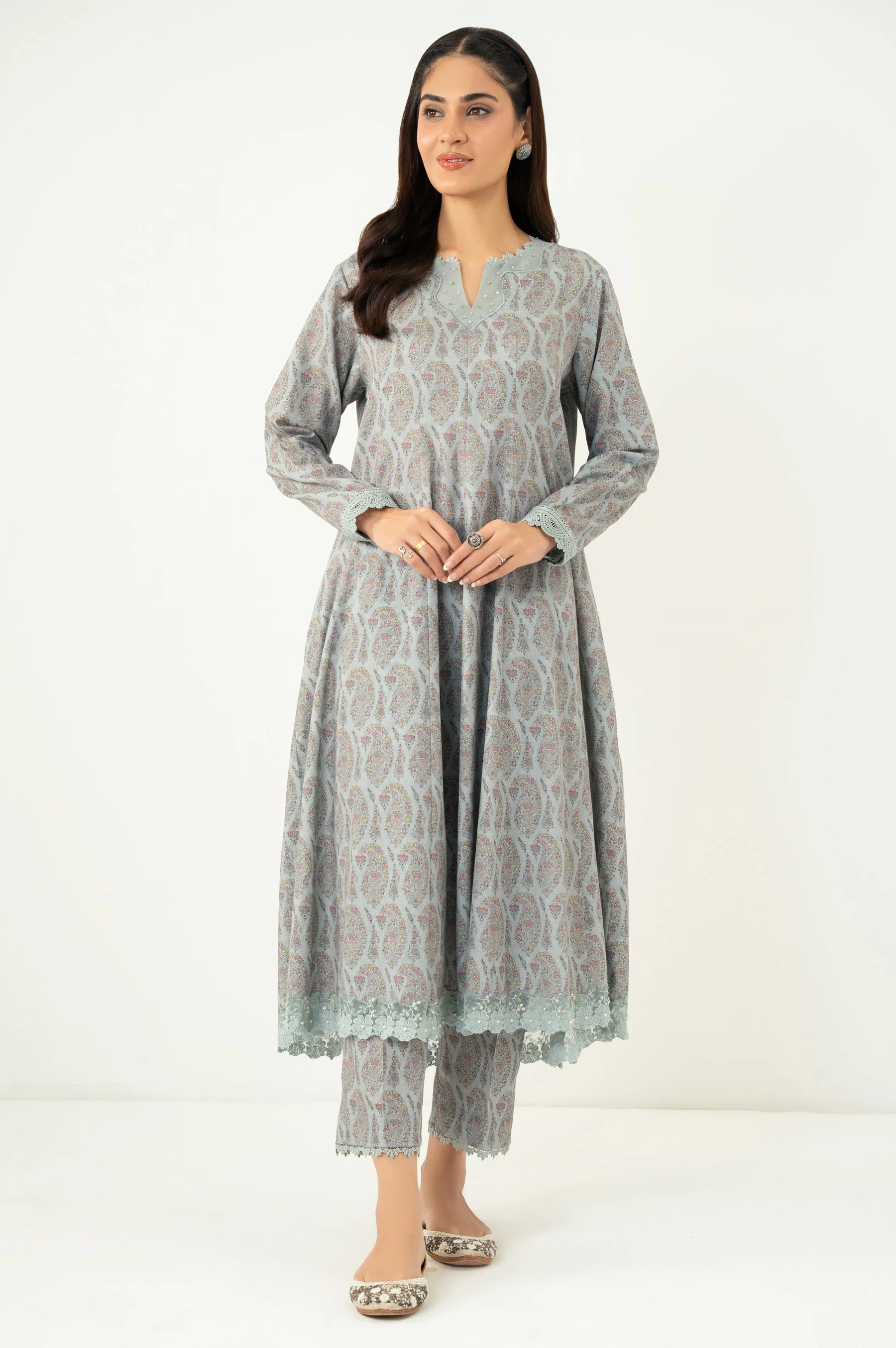 UNSTITCHED PRINTED SUIT