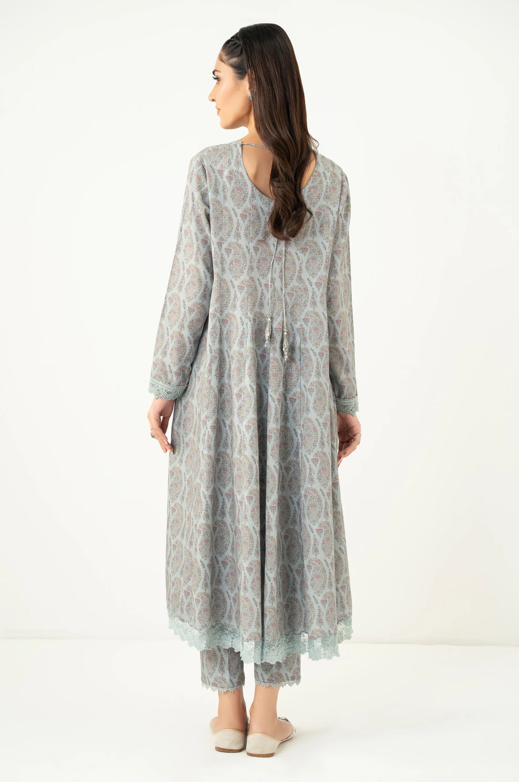 UNSTITCHED PRINTED SUIT - Image 5