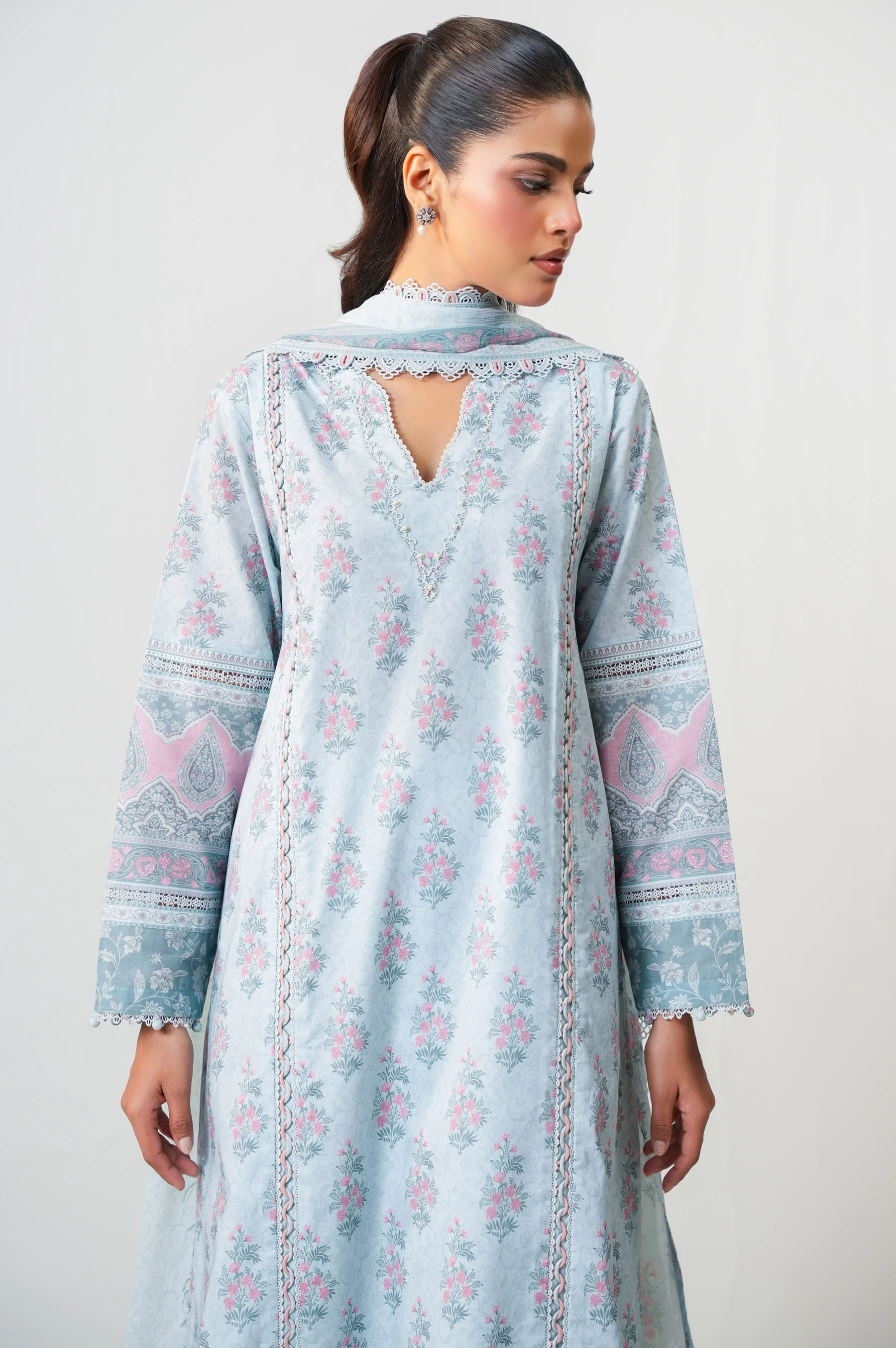 UNSTITCHED PRINTED SUIT - Image 2