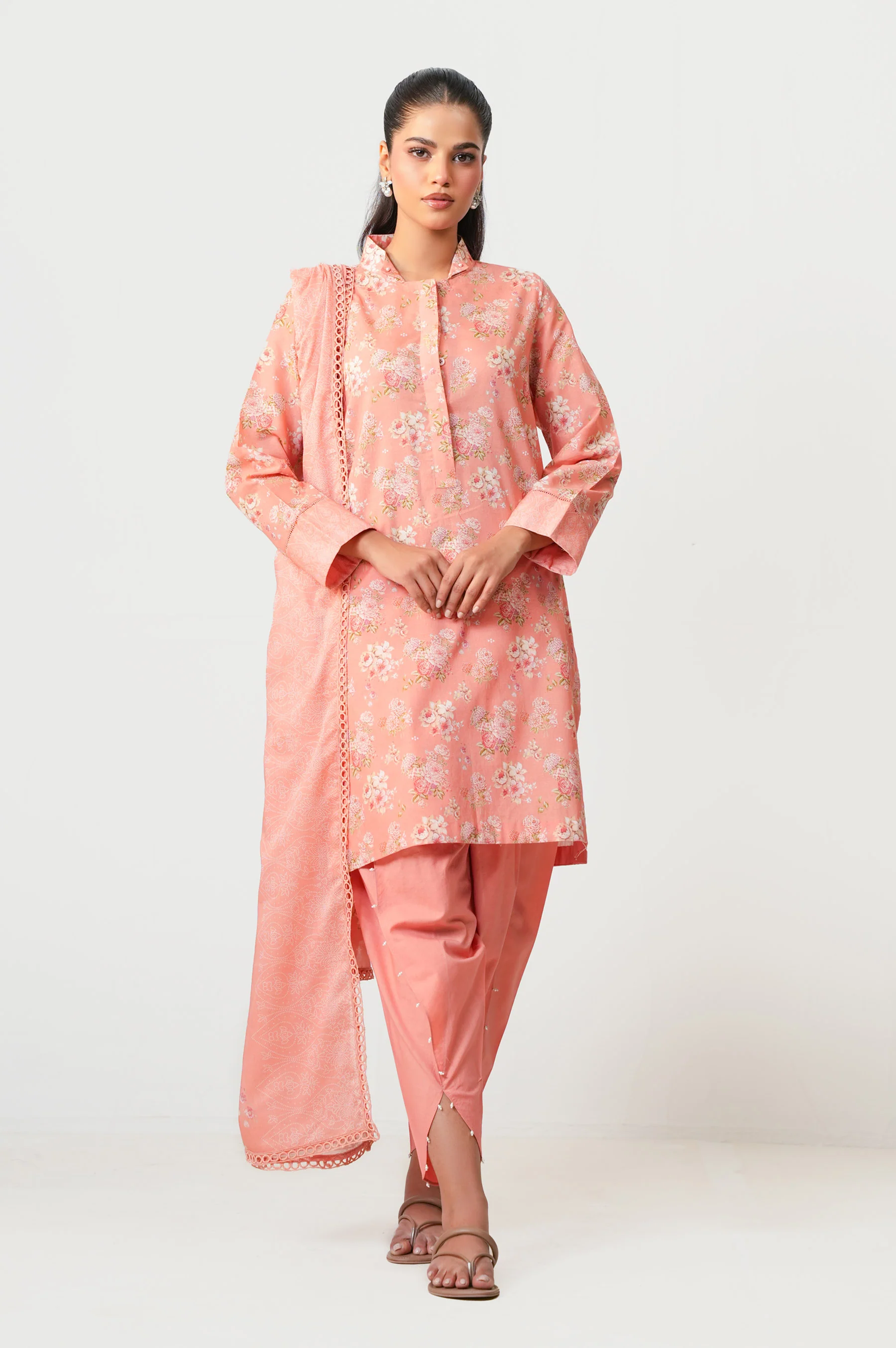 UNSTITCHED PRINTED SUIT