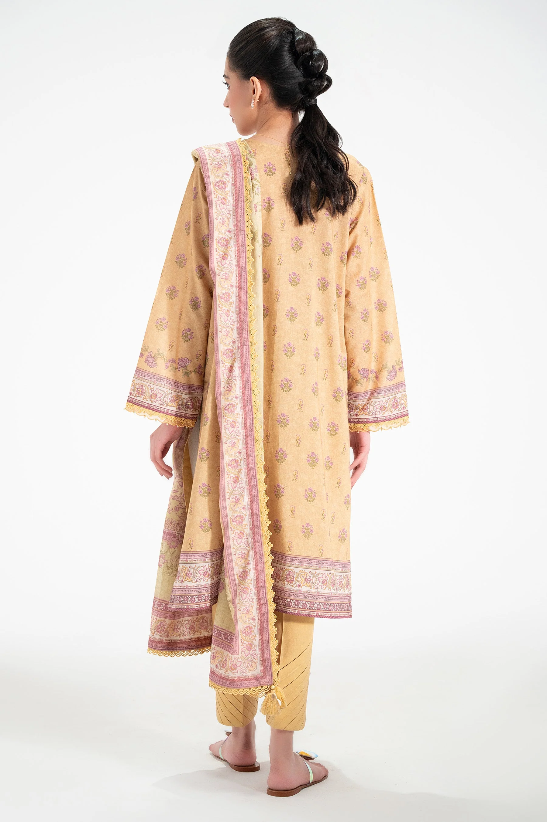 UNSTITCHED PRINTED SUIT - Image 3
