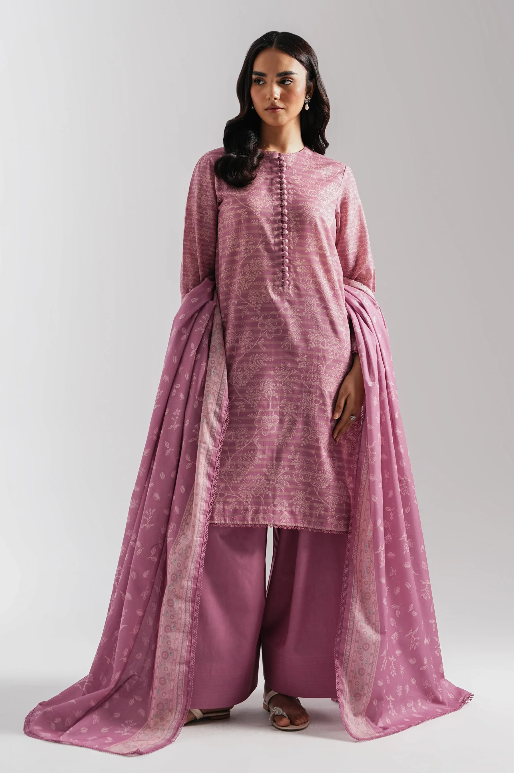 UNSTITCHED PRINTED SUIT