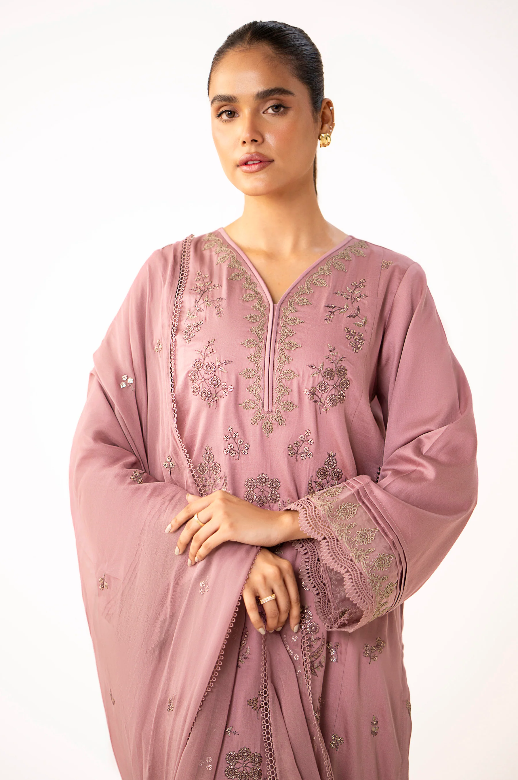 UNSTITCHED PRINTED SUIT - Image 2