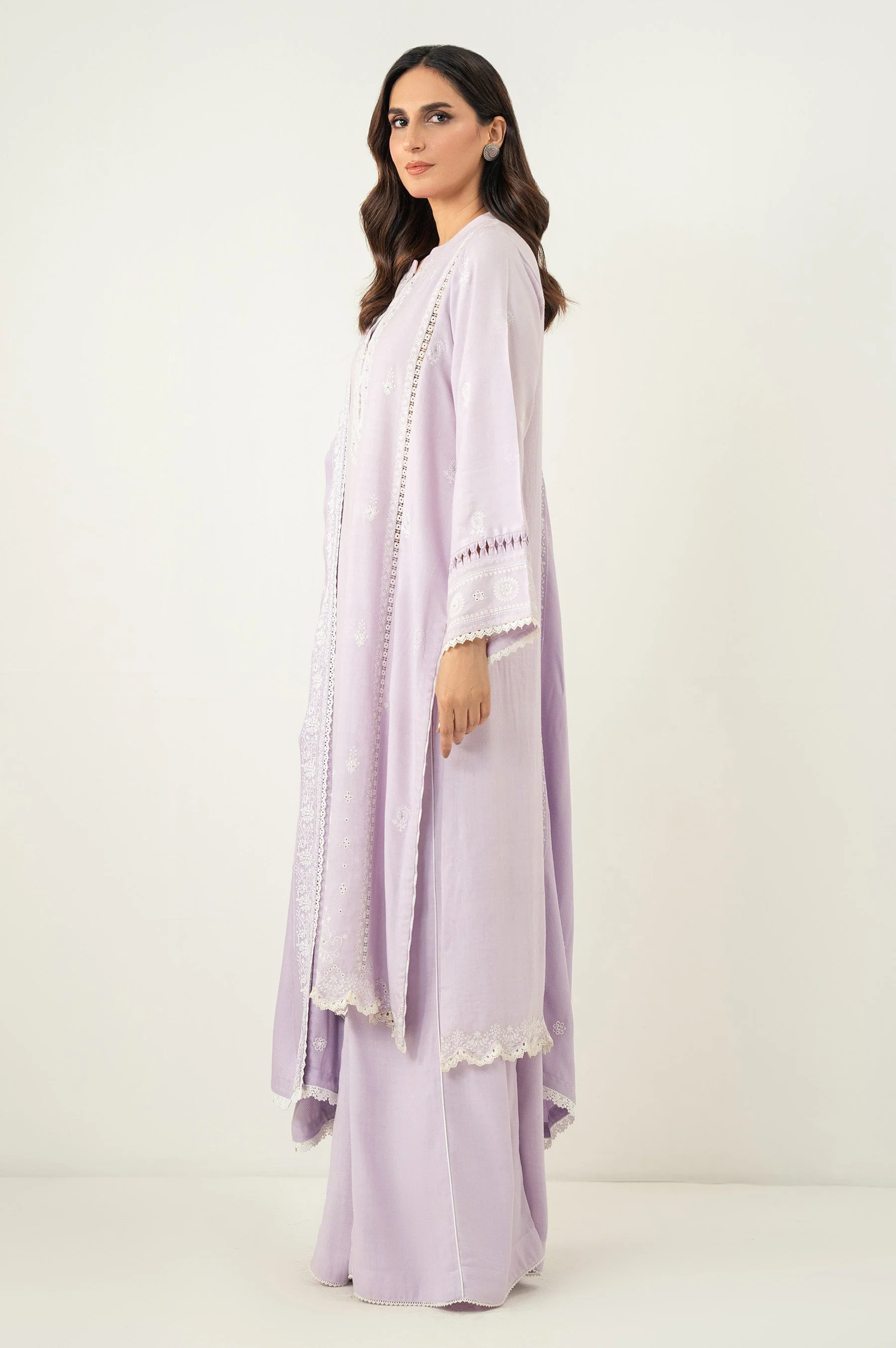 UNSTITCHED 3 PIECE CHIKANKARI SUIT (FACTORY E-OUTLET) - Image 5