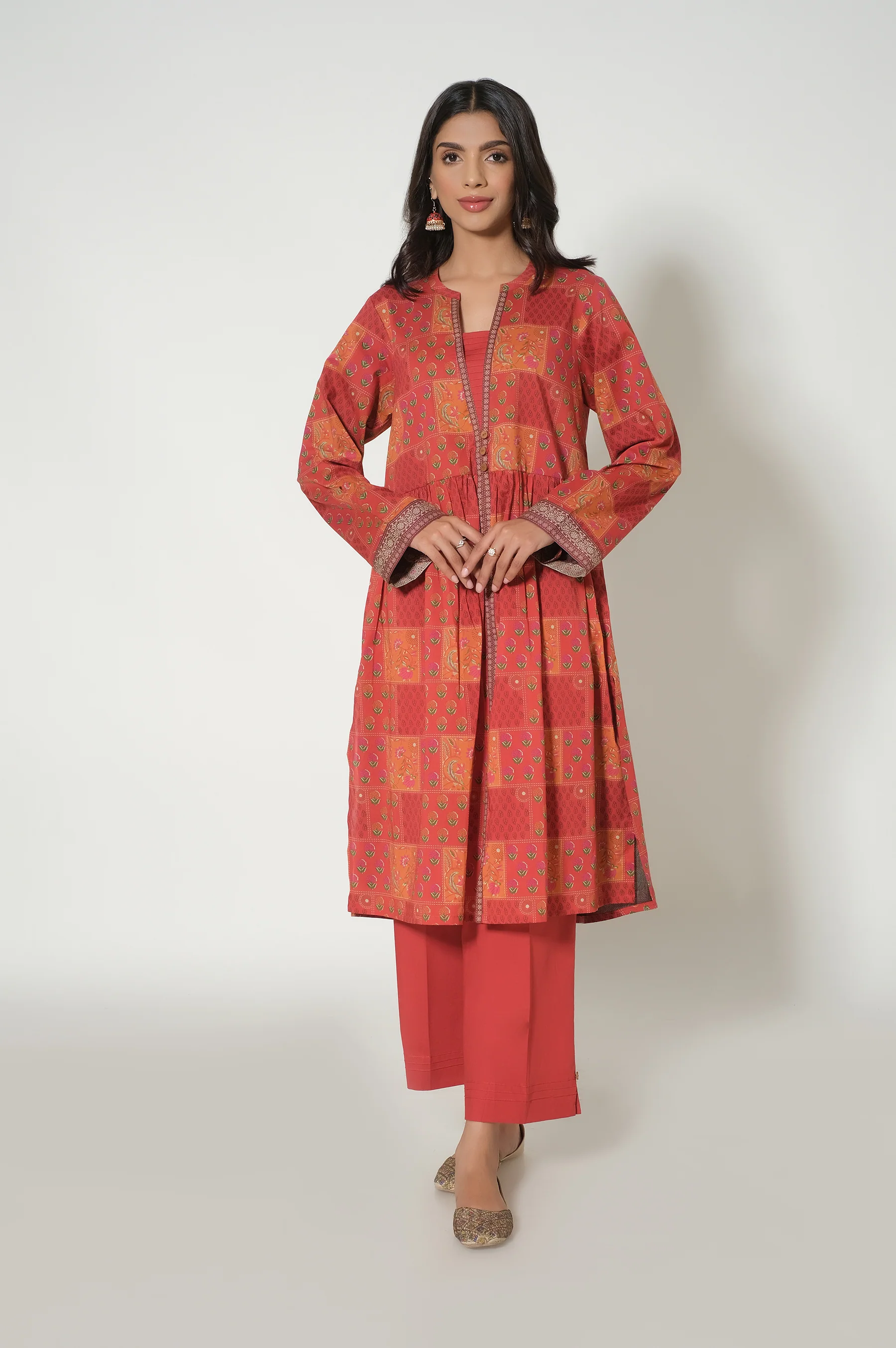 Unstitched 3 Piece Printed Cambric Suit - Image 6