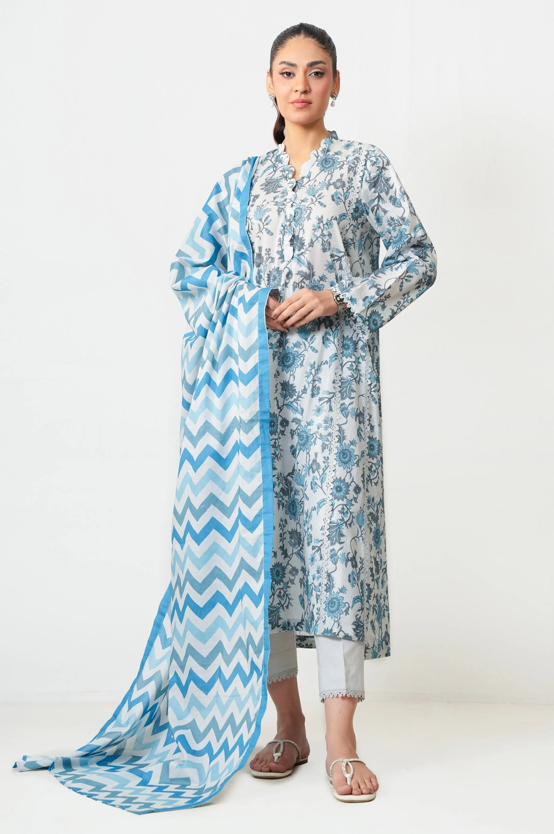 DIGITAL PRINTED DUPATTA (FACTORY E-OUTLET)