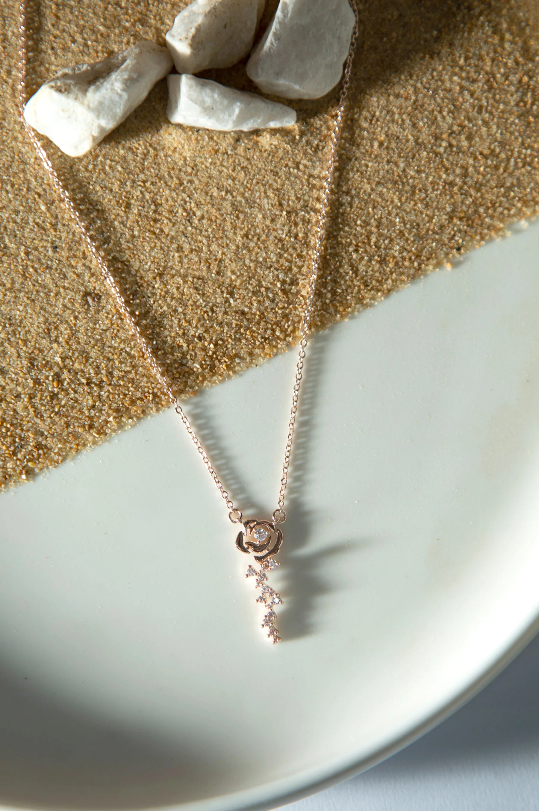 Rose Gold Locket with Chain - Image 3
