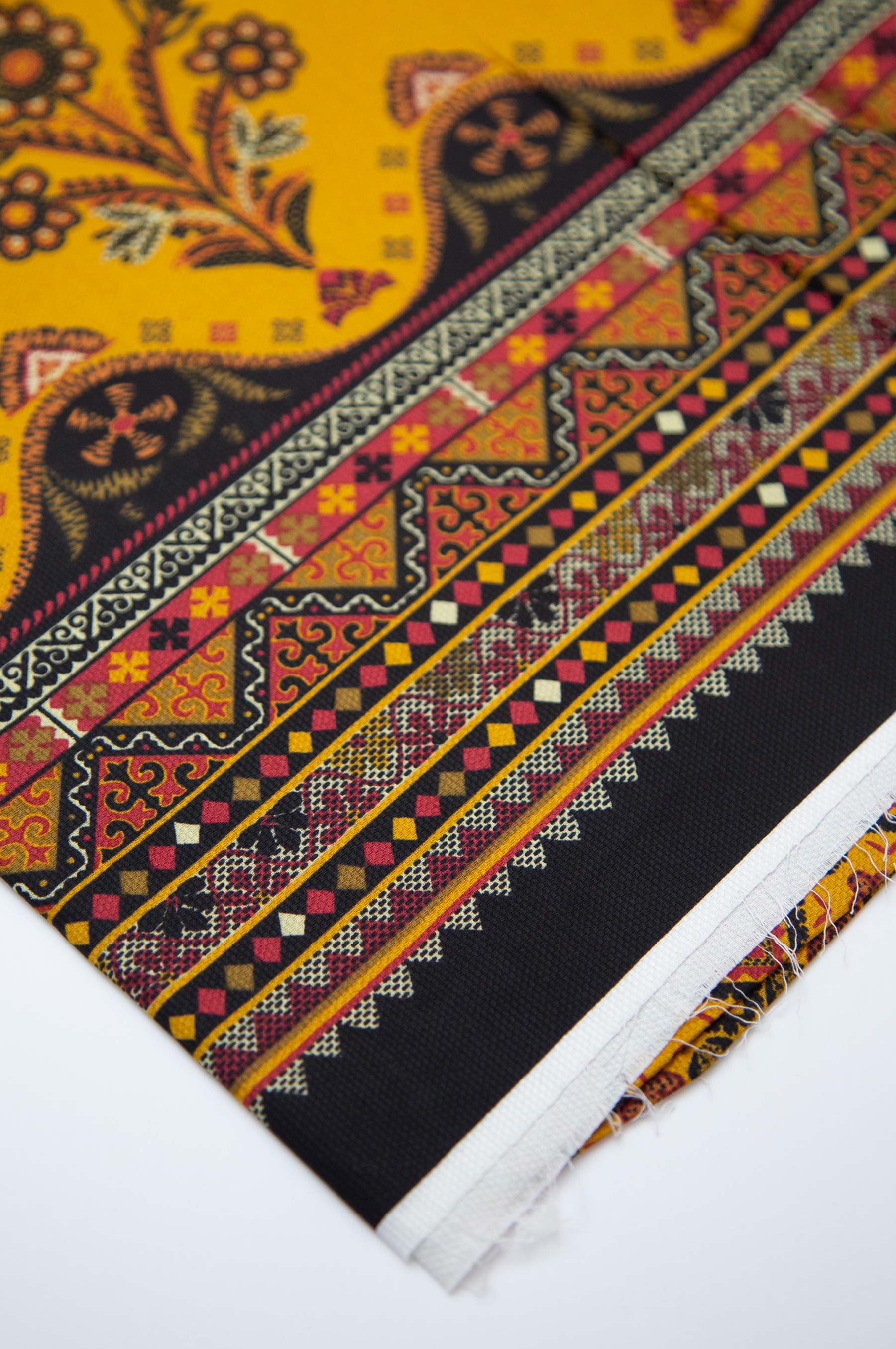 Printed Cottel Dupatta - Chrome - Image 3