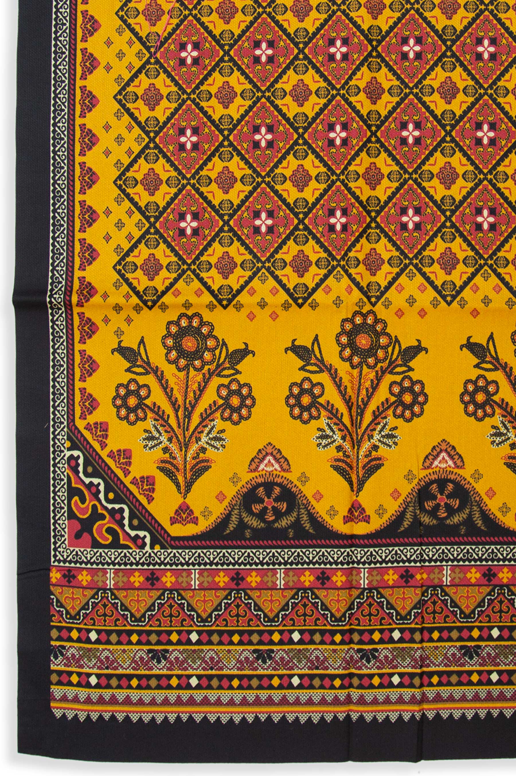 Printed Cottel Dupatta - Chrome - Image 4